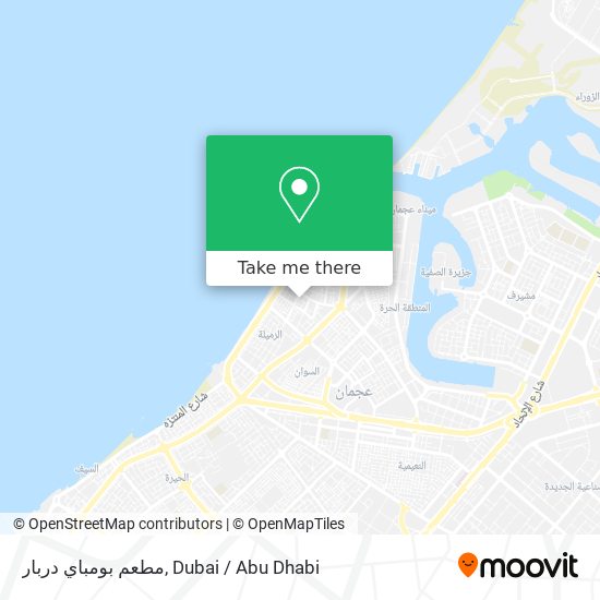 مطعم بومباي دربار map