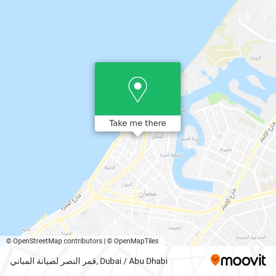 قمر النصر لصيانة المباني map