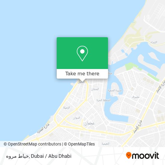 خياط مروه map