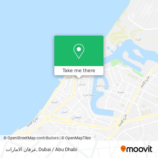 عرفان الامارات map