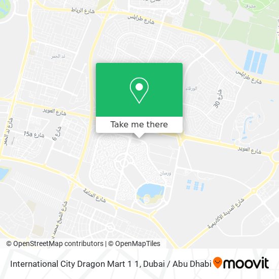 International City Dragon Mart 1 1 map