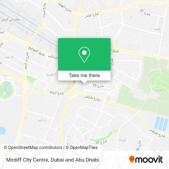 Mirdiff City Centre map