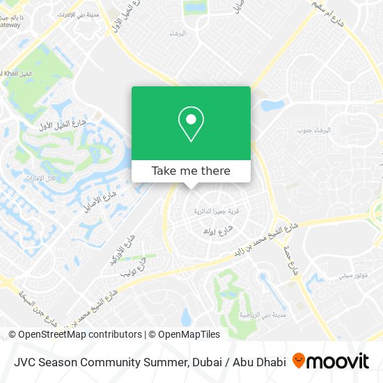 JVC Season Community Summer map