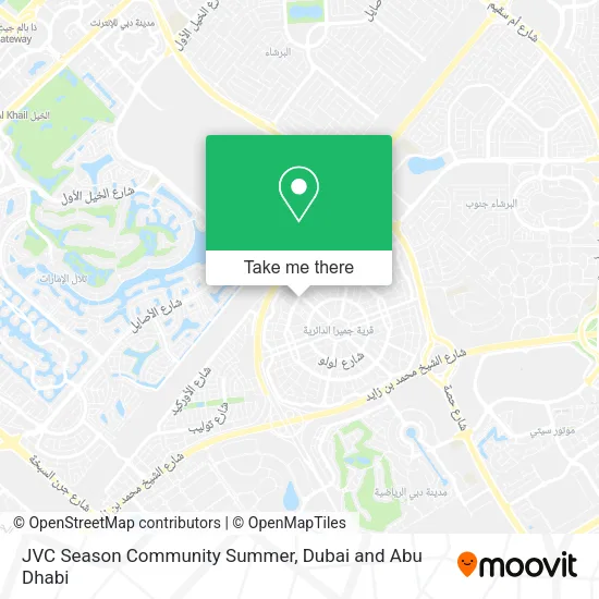 JVC Season Community Summer map