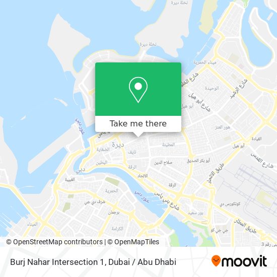 Burj Nahar Intersection 1 map