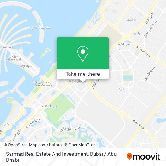 Sarmad Real Estate And Investment map