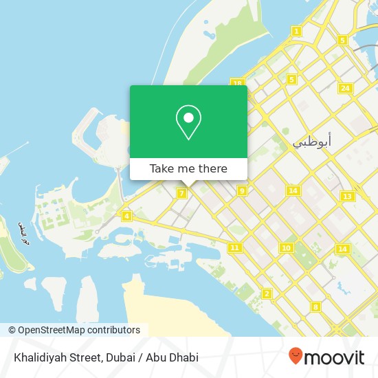 Khalidiyah Street map