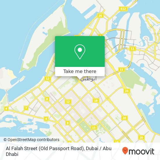 Al Falah Street (Old Passport Road) map