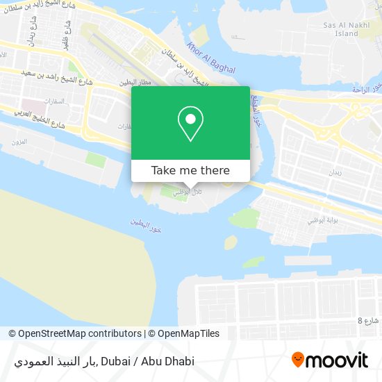 بار النبيذ العمودي map