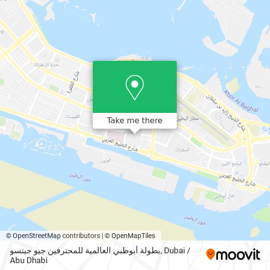 بطولة أبوظبي العالمية للمحترفين جيو جيتسو map