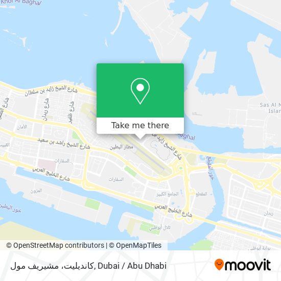 كانديليت، مشيريف مول map