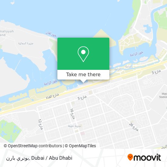 بوتري بارن map