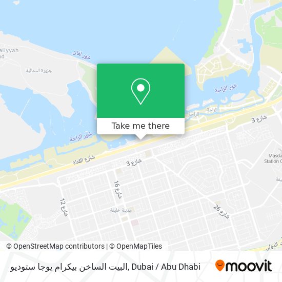 البيت الساخن بيكرام يوجا ستوديو map