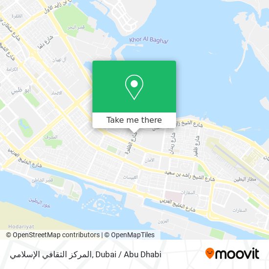 المركز الثقافي الإسلامي map