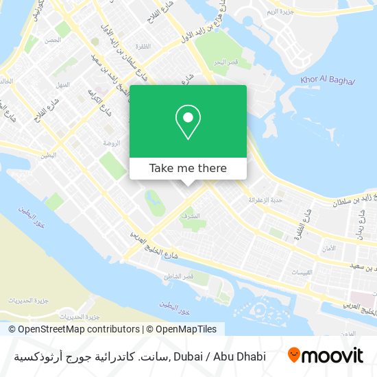 سانت. كاتدرائية جورج أرثوذكسية map