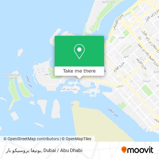 بوتيغا بروسيكو بار map