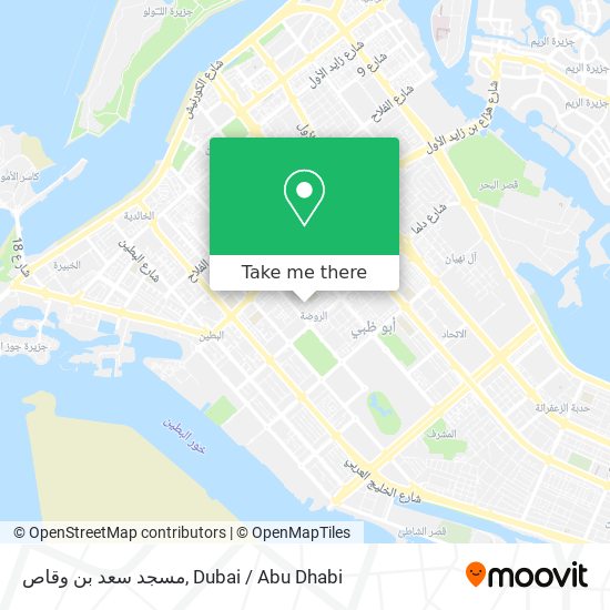 مسجد سعد بن وقاص map