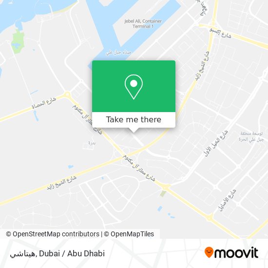 هيتاشي map