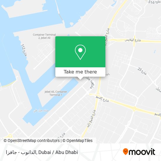 الدانوب - جافزا map