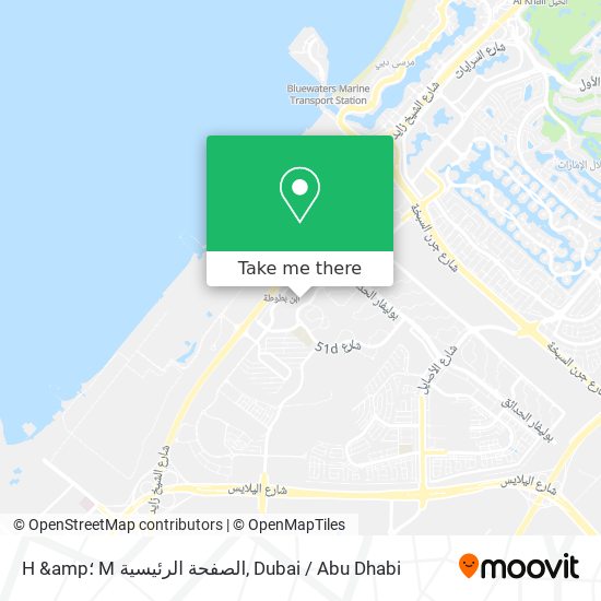 H &amp؛ M الصفحة الرئيسية map