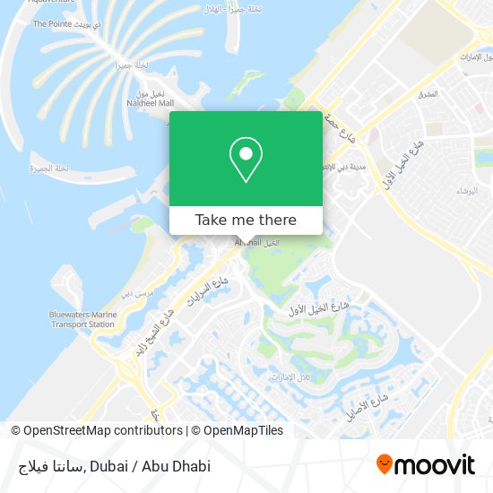 سانتا فيلاج map