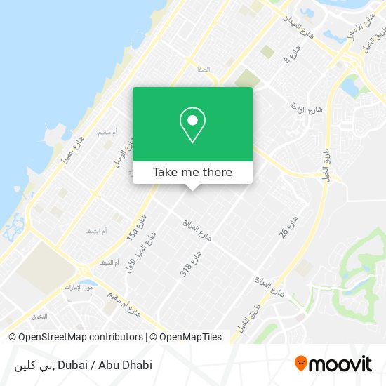 ني كلين map