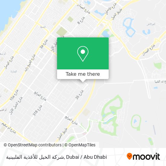 شركة الخيل للأغذية الفلبينية map