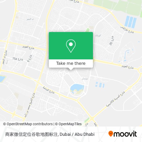 商家微信定位谷歌地图标注 map