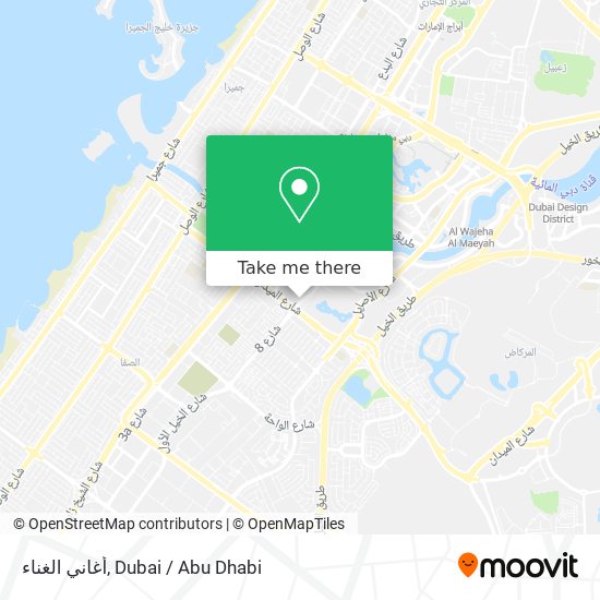 أغاني الغناء map