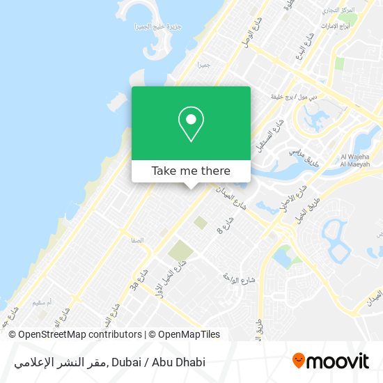 مقر النشر الإعلامي map