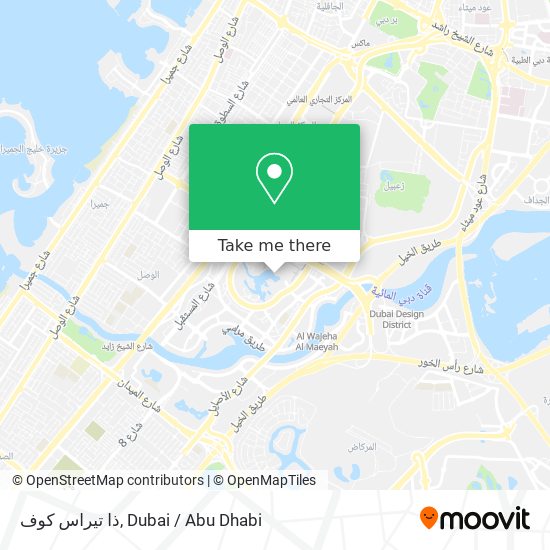 ذا تيراس كوف map