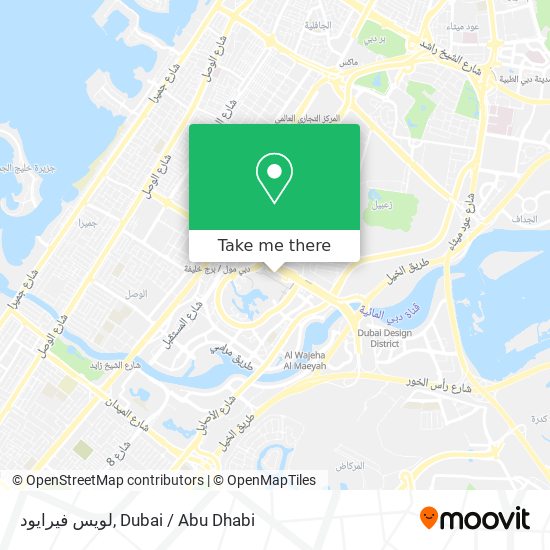 لويس فيرايود map