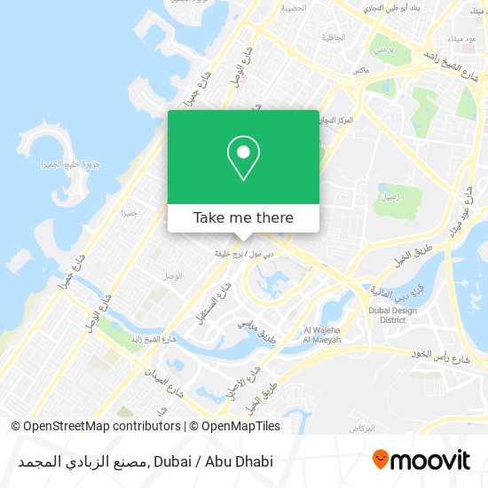 مصنع الزبادي المجمد map