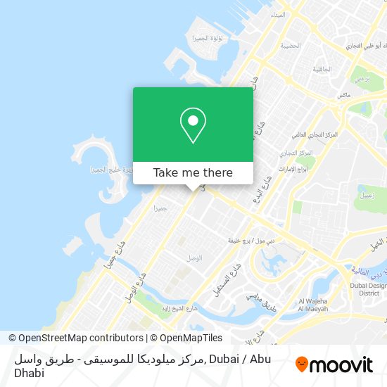 مركز ميلوديكا للموسيقى - طريق واسل map