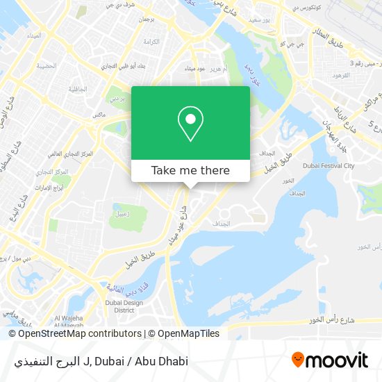 البرج التنفيذي J map