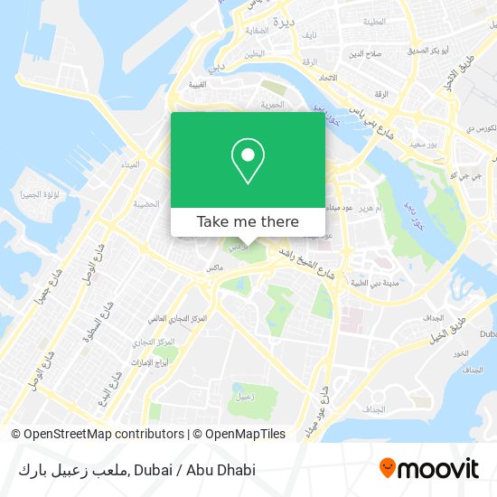 ملعب زعبيل بارك map