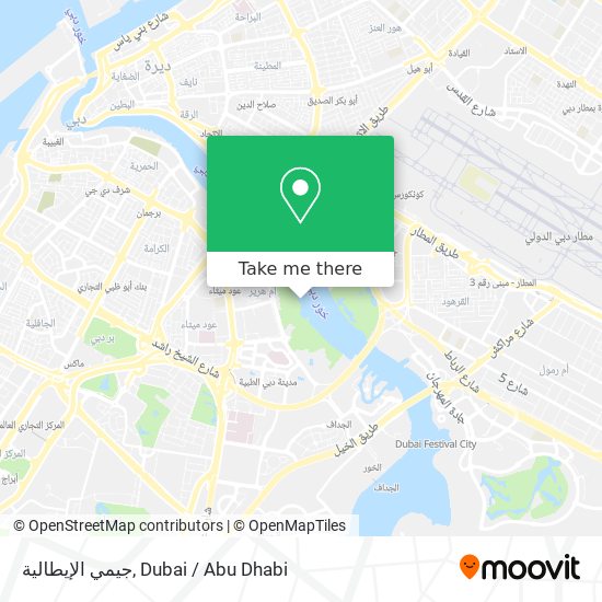 جيمي الإيطالية map