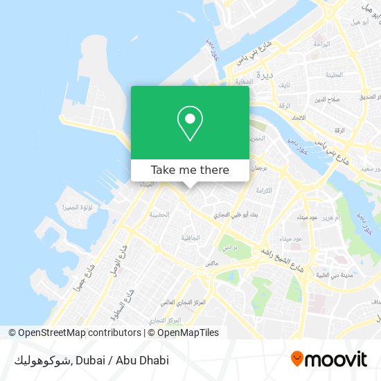 شوكوهوليك map