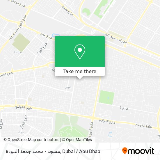 مسجد - محمد جمعة النبودة map