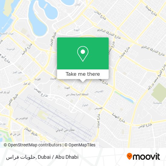 حلويات فراس map