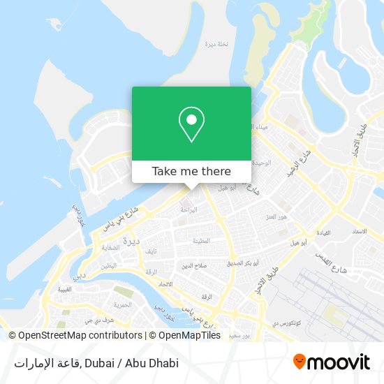 قاعة الإمارات map