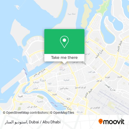 استوديو المنار map