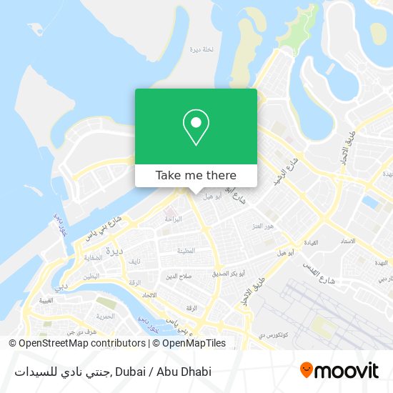 جنتي نادي للسيدات map