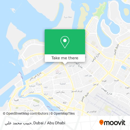 حبيب محمد علي map