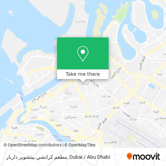 مطعم كراتشي بيتشوير داربار map