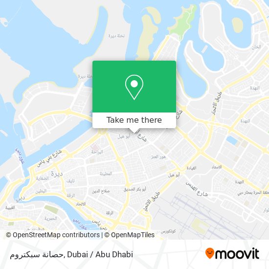 حصانة سبكتروم map