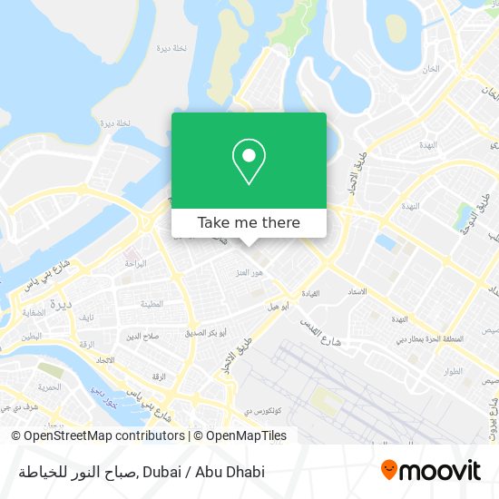 صباح النور للخياطة map