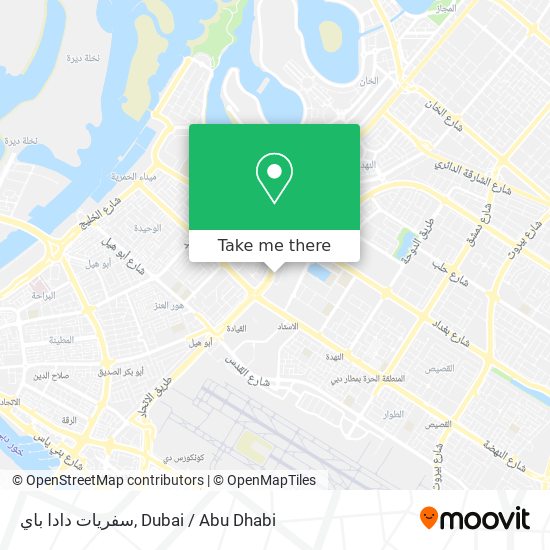 سفريات دادا باي map