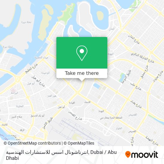 انترناشونال اسس للاستشارات الهندسية map