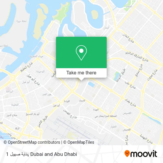 بناية صهيل 1 map